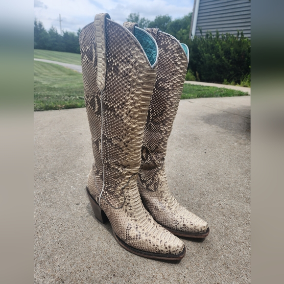 Corral Python Boots Size 8.5
